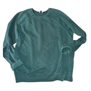 Lands' End Hunter Green Crew Neck - Size 14-16